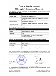 U500 Series-FCC Certification
